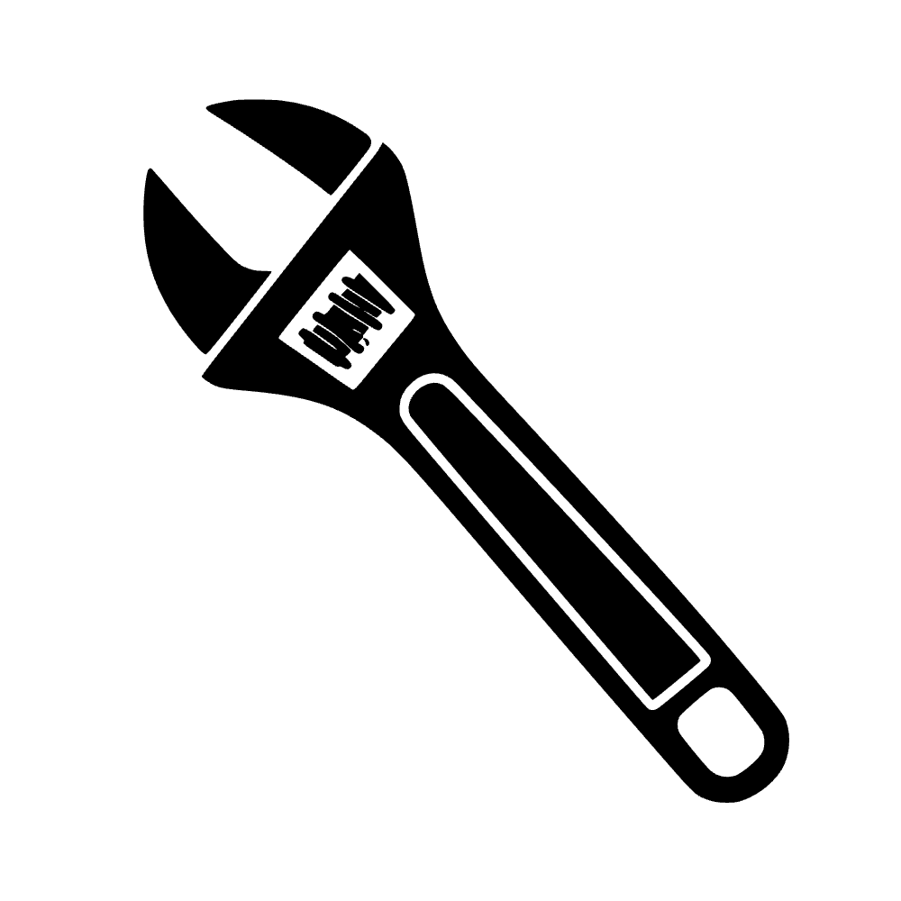 Llave ajustable — archivo SVG