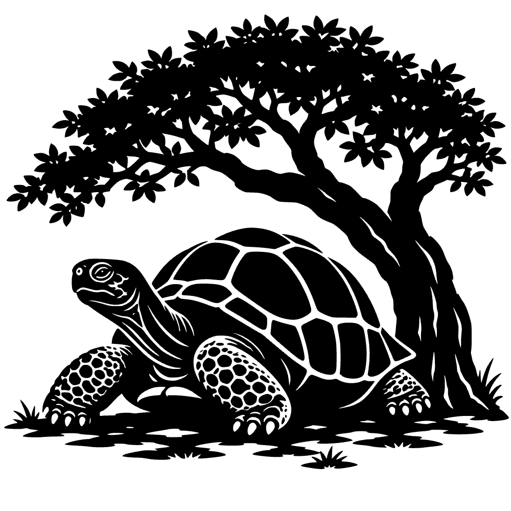 Tortuga gigante de Aldabra — vista previa del archivo SVG