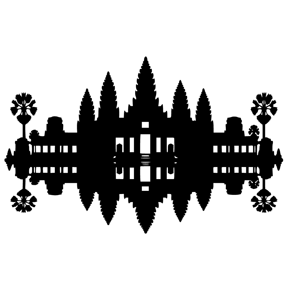 Torres del templo de Angkor Wat — archivo SVG