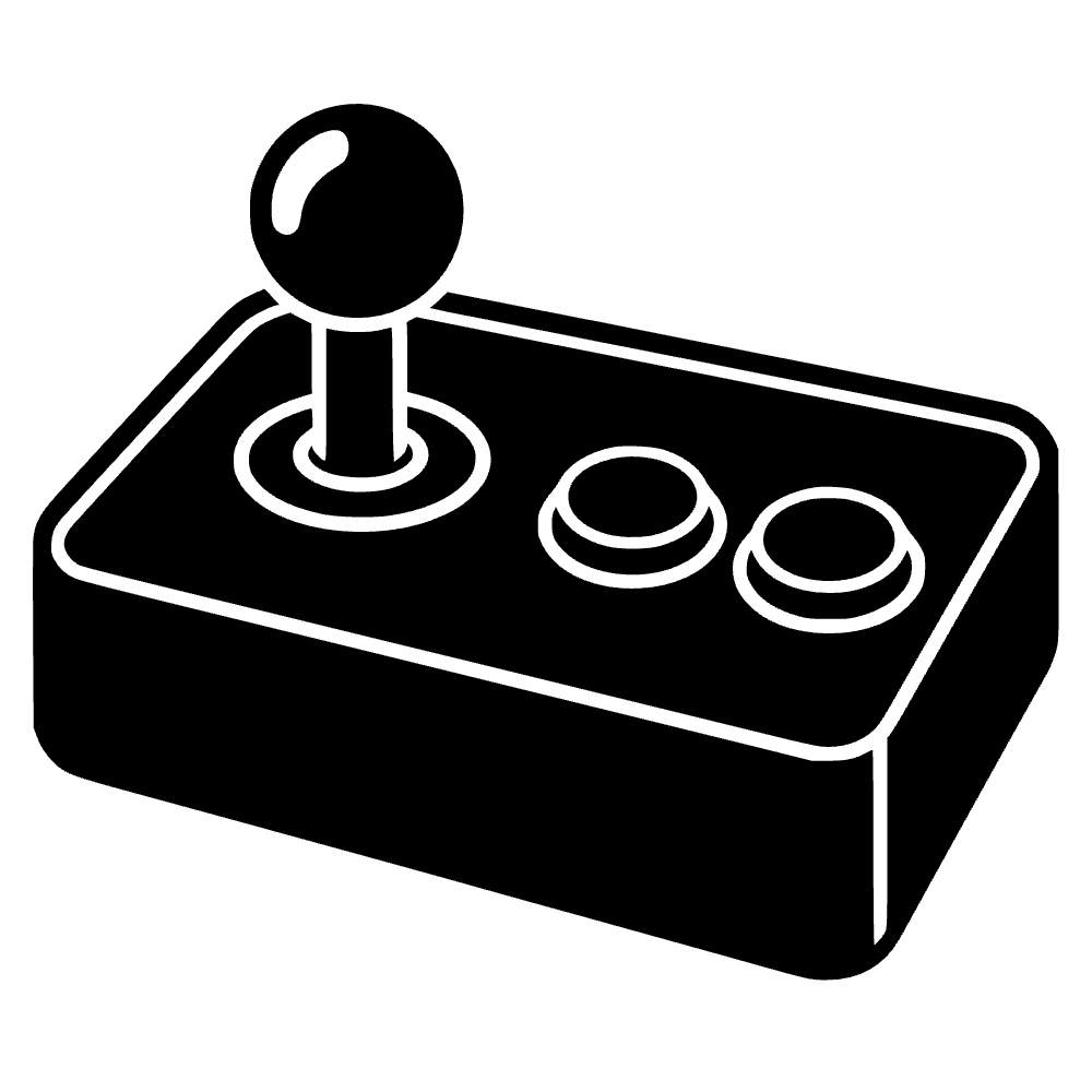 Botones de joystick de arcade — archivo SVG
