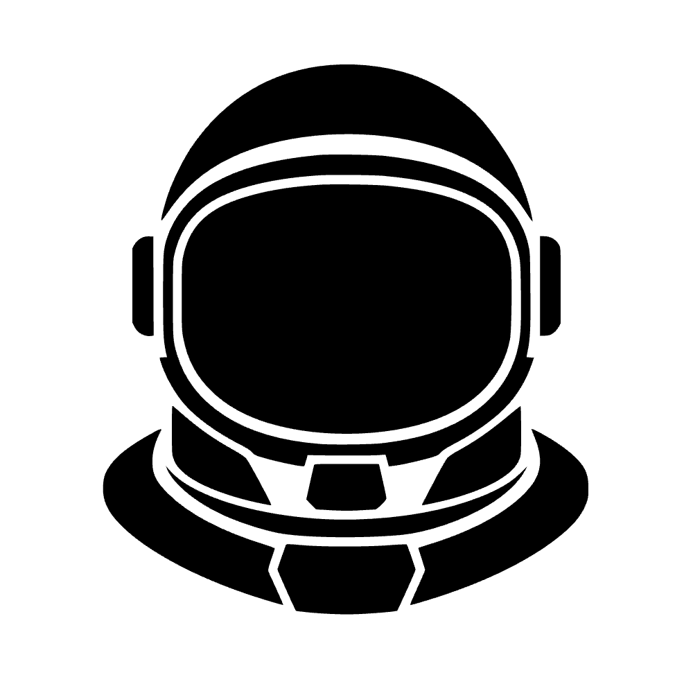 Casco de astronauta — archivo SVG