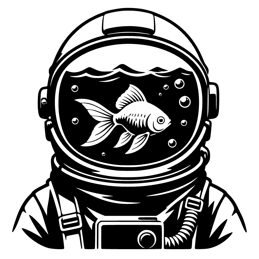 Astronaut Space Helmet Icon SVG SVG cut file preview