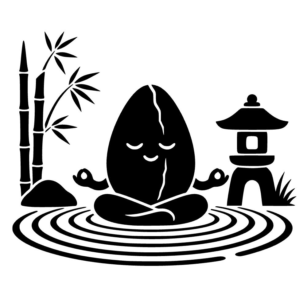 Avocado Pit Sitting Peacefully SVG cut file preview