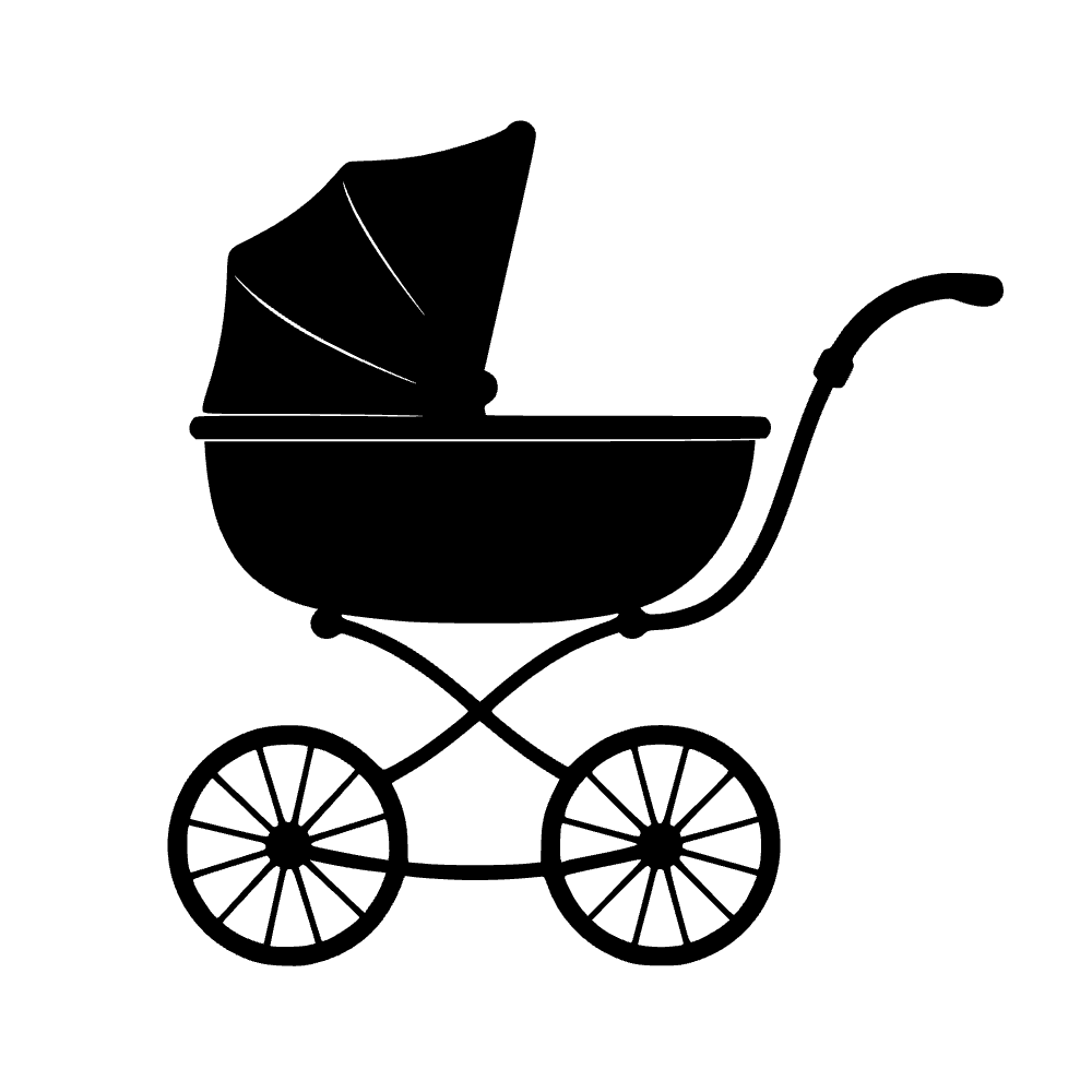 Cochecito de bebé — archivo SVG