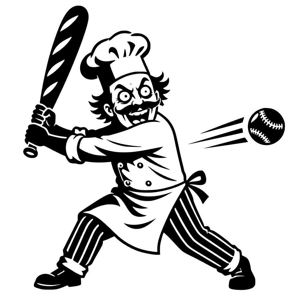 Ícono de bate de baguette — archivo SVG