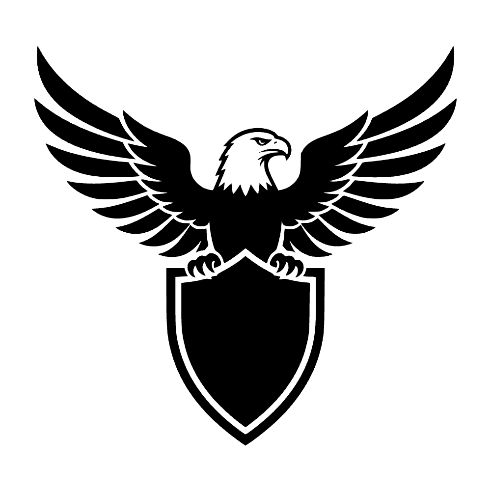 Escudo de águila calva — archivo SVG