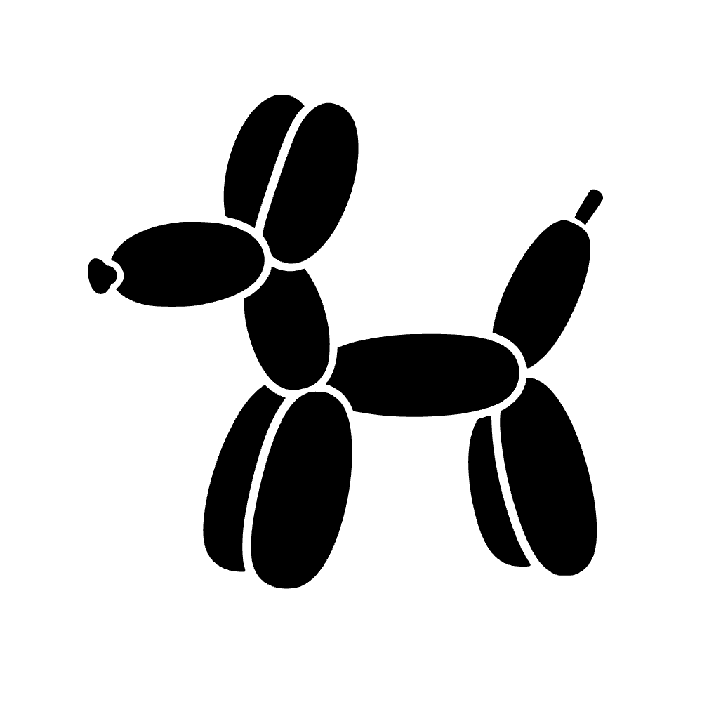 Perro de globo — archivo SVG