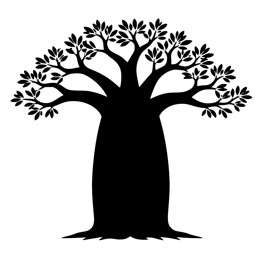 Árbol baobab — archivo SVG