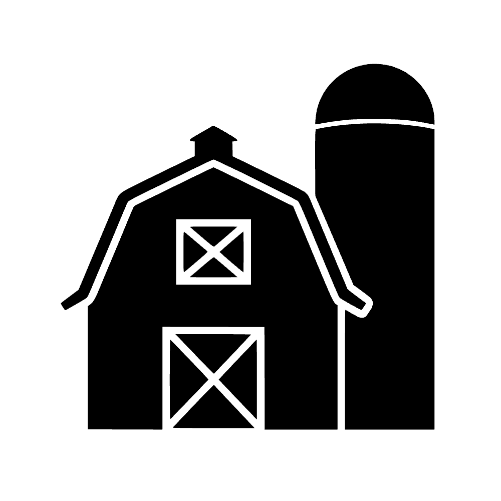 Ícono de silo de granero — archivo SVG