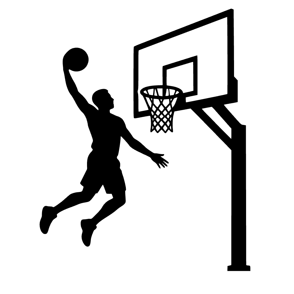 Icono de aro de baloncesto — archivo SVG