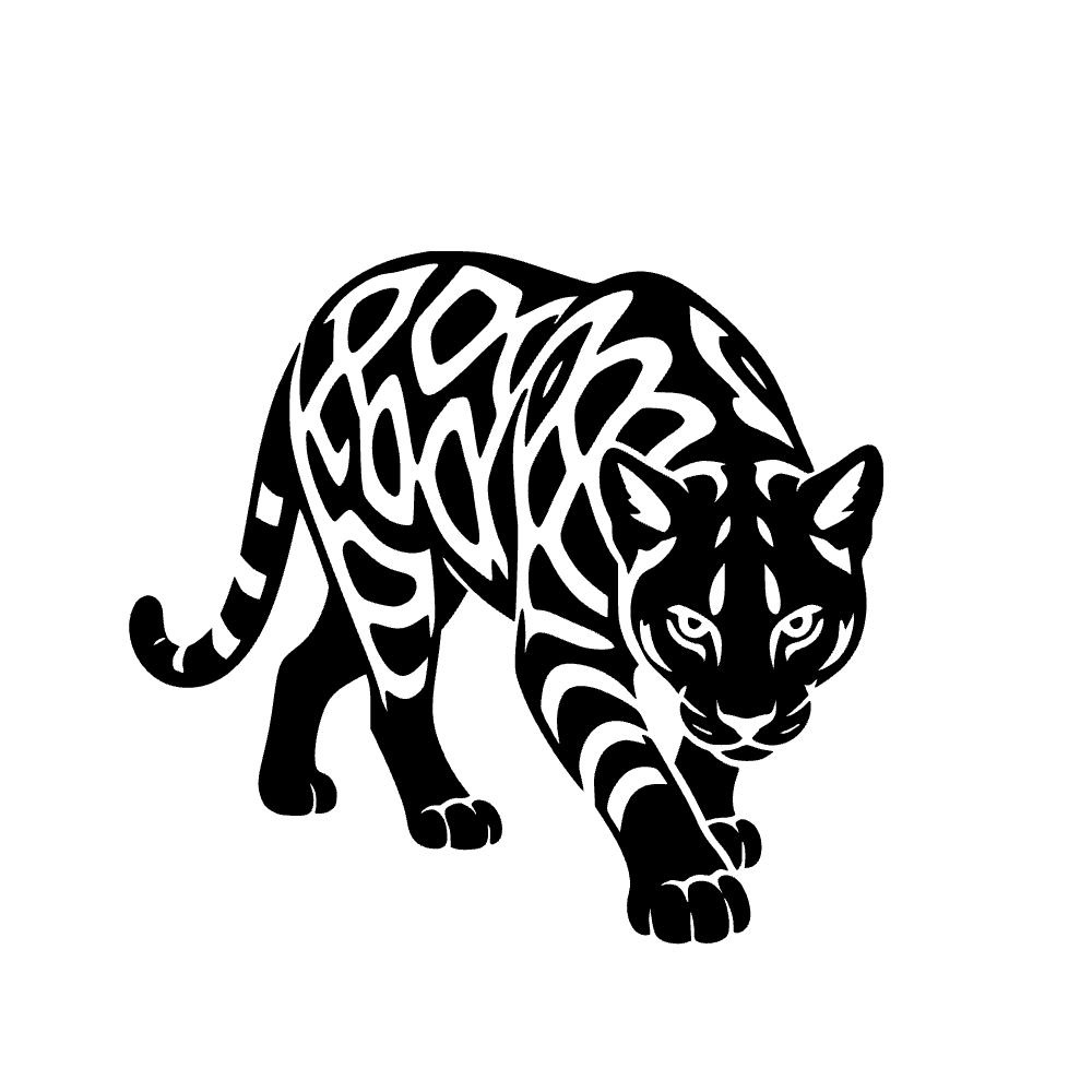 Gato de Bengala — archivo SVG