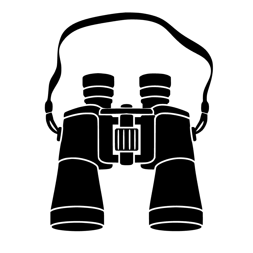 Icono de binoculares — archivo SVG