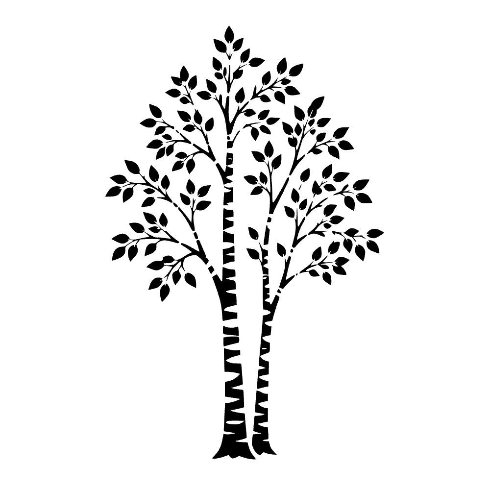 Árboles de abedul — archivo SVG