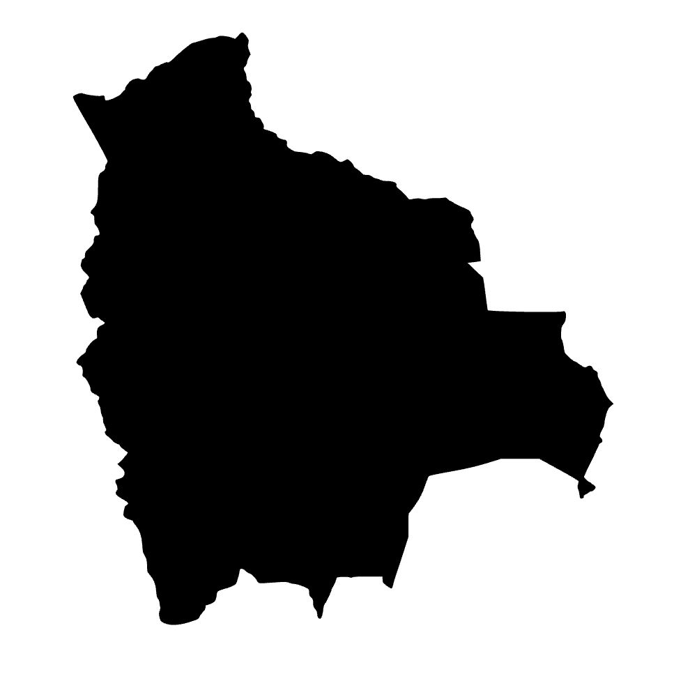Mapa de Bolivia — archivo SVG