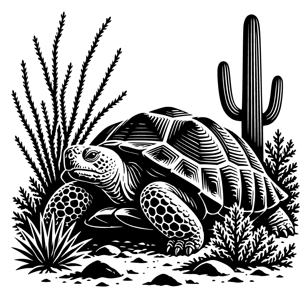 Tortuga bolson — archivo SVG