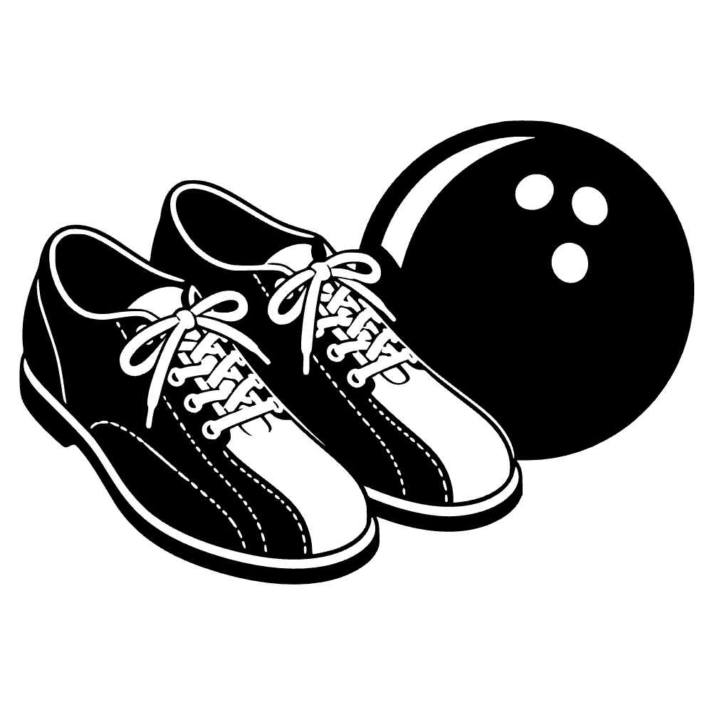 Ícono de zapatos de boliche — archivo SVG