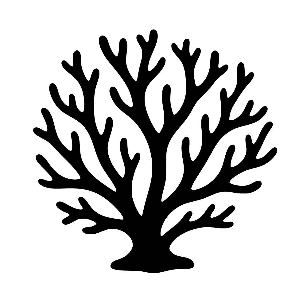 Coral ramificado — archivo SVG