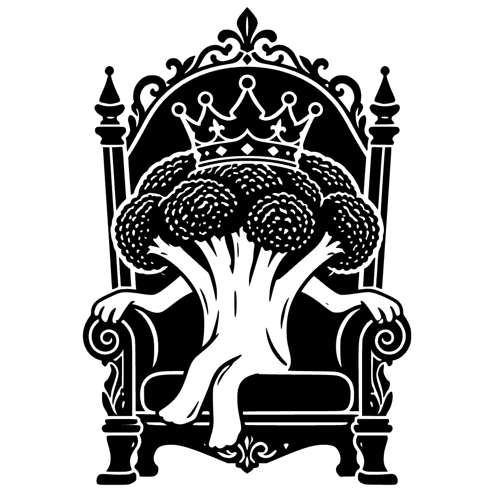 Icono de florete de brócoli — archivo SVG