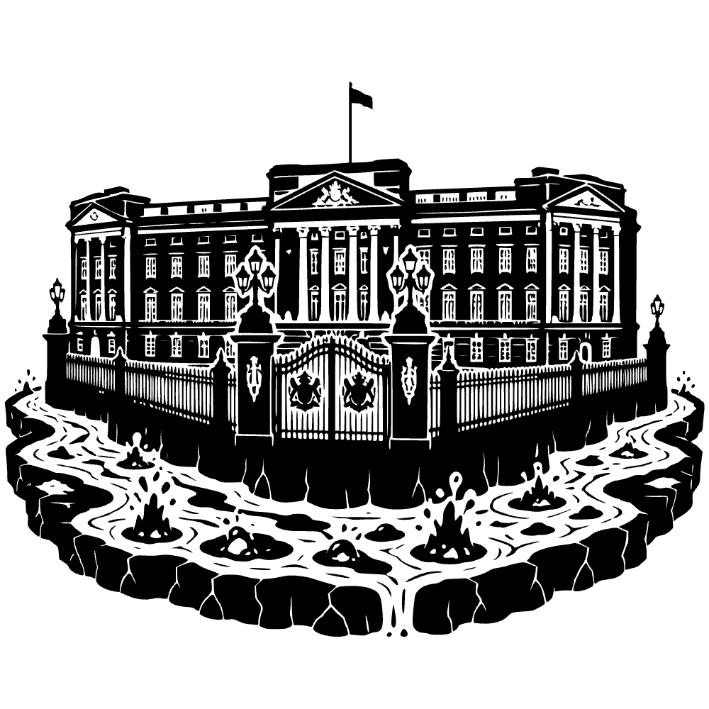 Palacio de Buckingham — archivo SVG