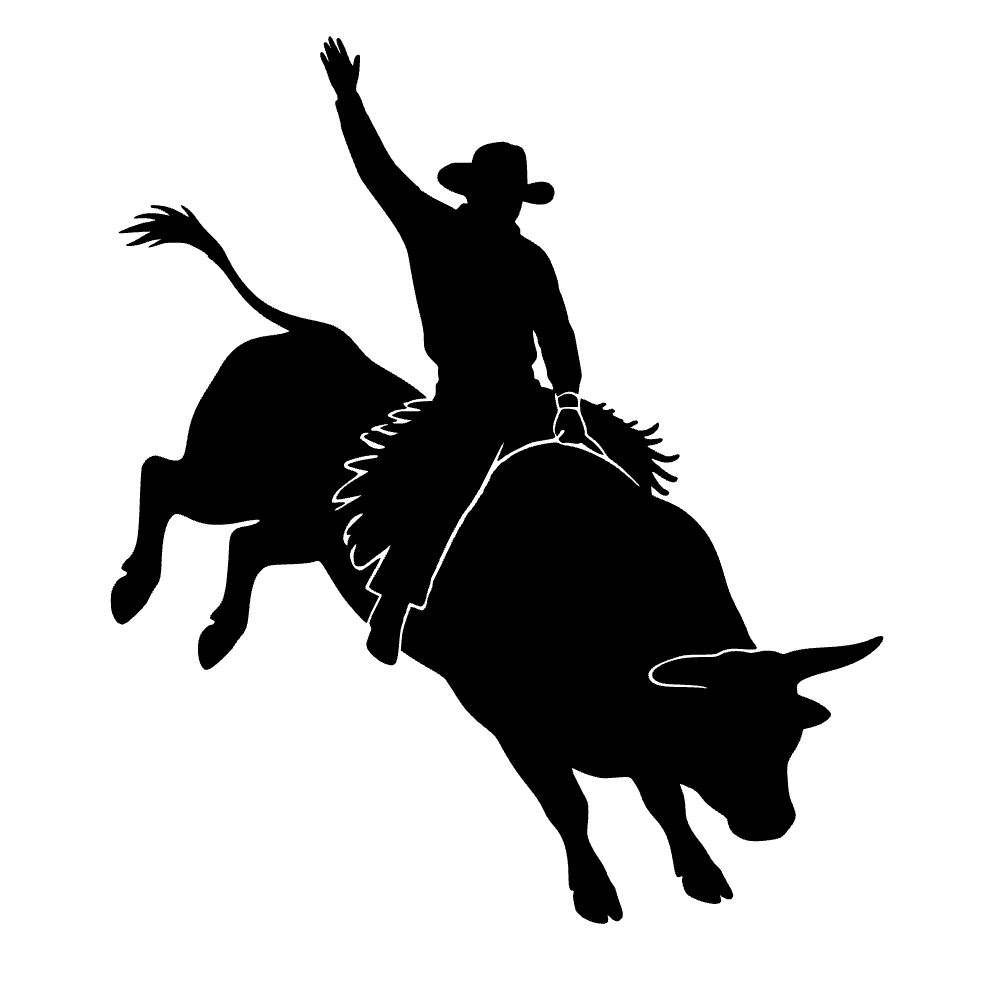 Jinete de toros — archivo SVG