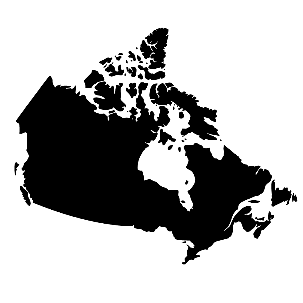Mapa de Canadá — archivo SVG