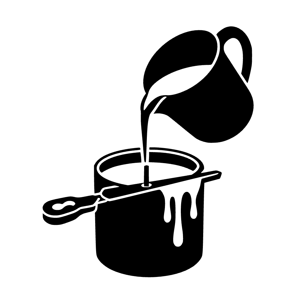 Goteo de cera para hacer velas — archivo SVG