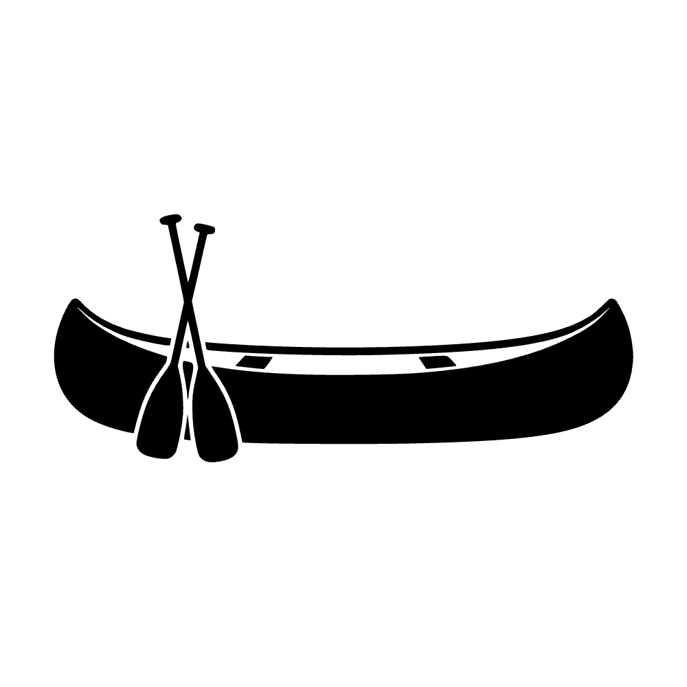 Remos de canoa — archivo SVG