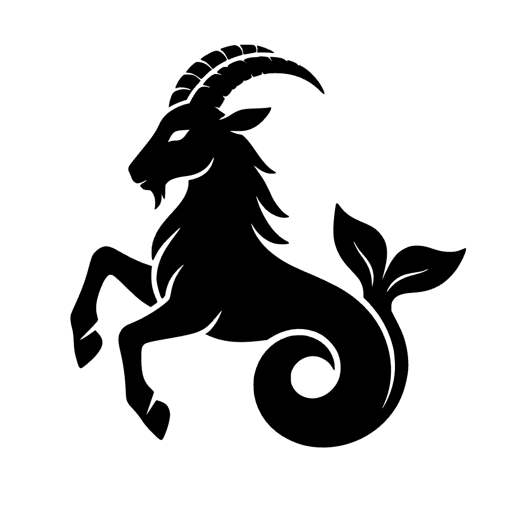 Signo zodiacal de Capricornio — archivo SVG