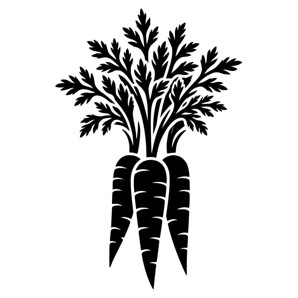 Ramo de zanahorias — archivo SVG
