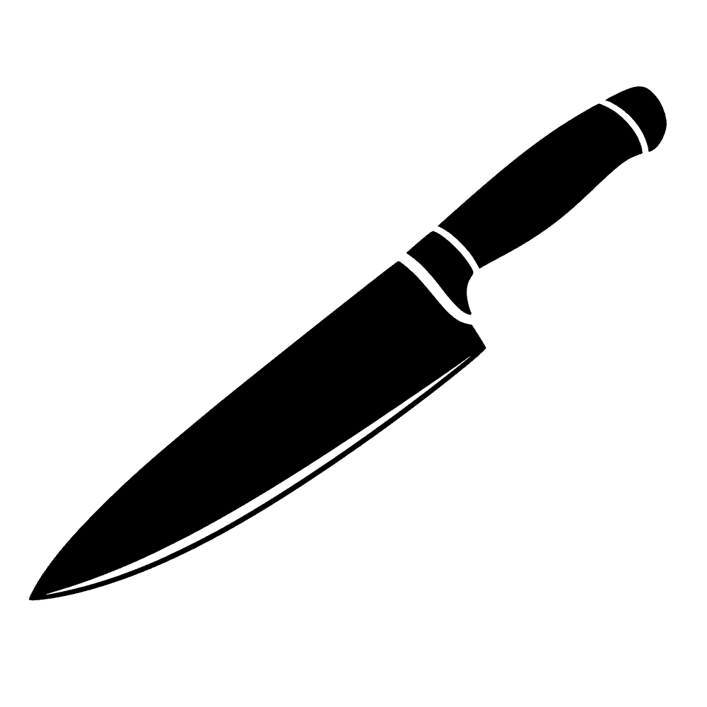 Icono de cuchillo de chef — archivo SVG