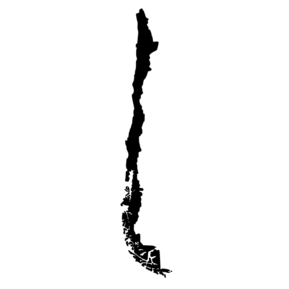 Mapa de Chile — archivo SVG