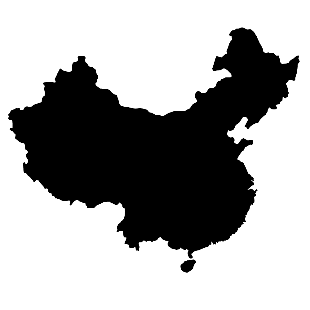 Mapa de China — archivo SVG