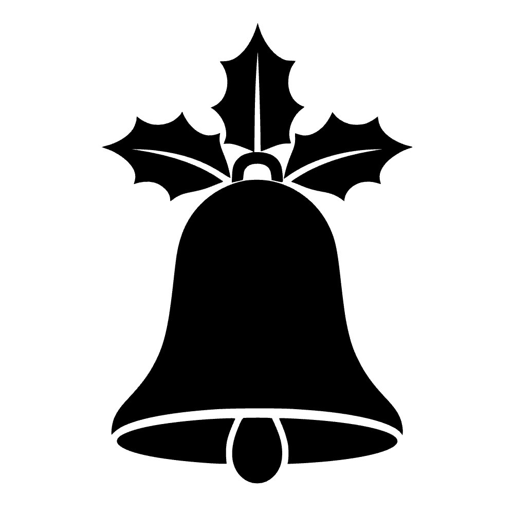 Campana de Navidad — archivo SVG