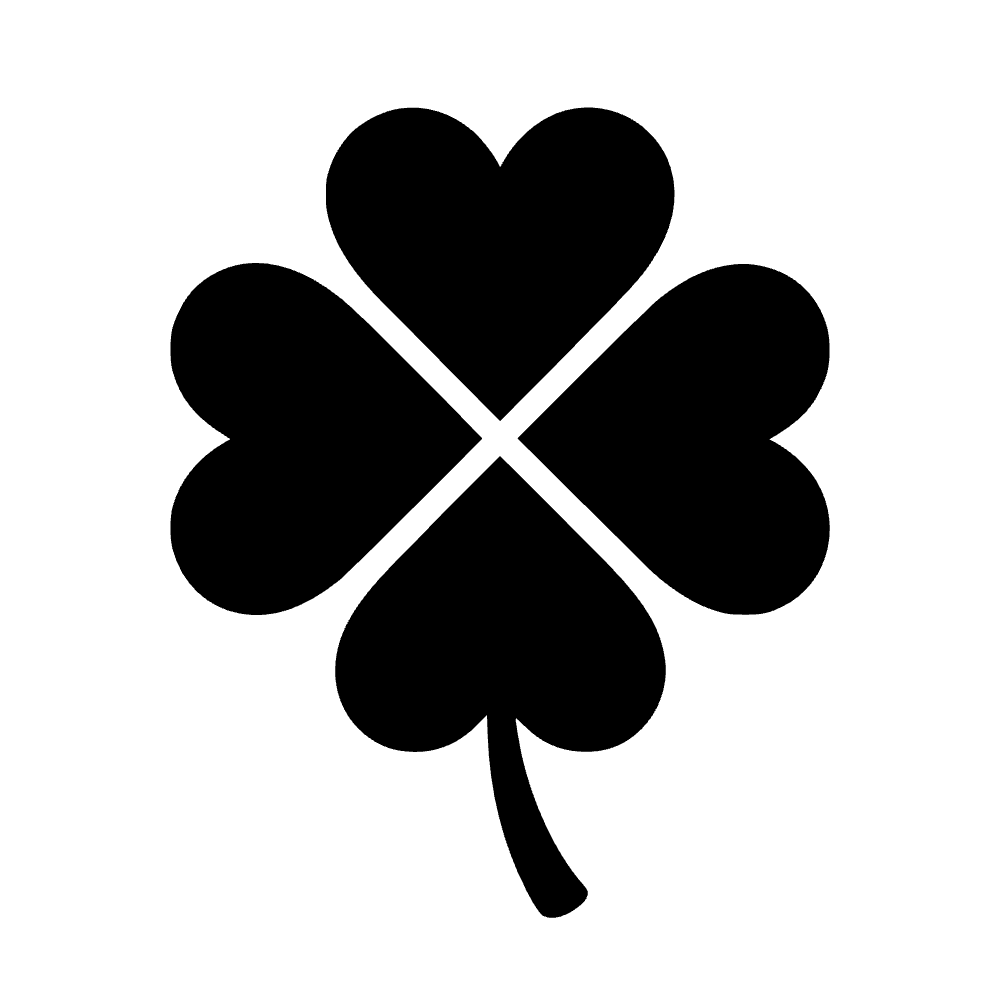 Parche de trébol — archivo SVG