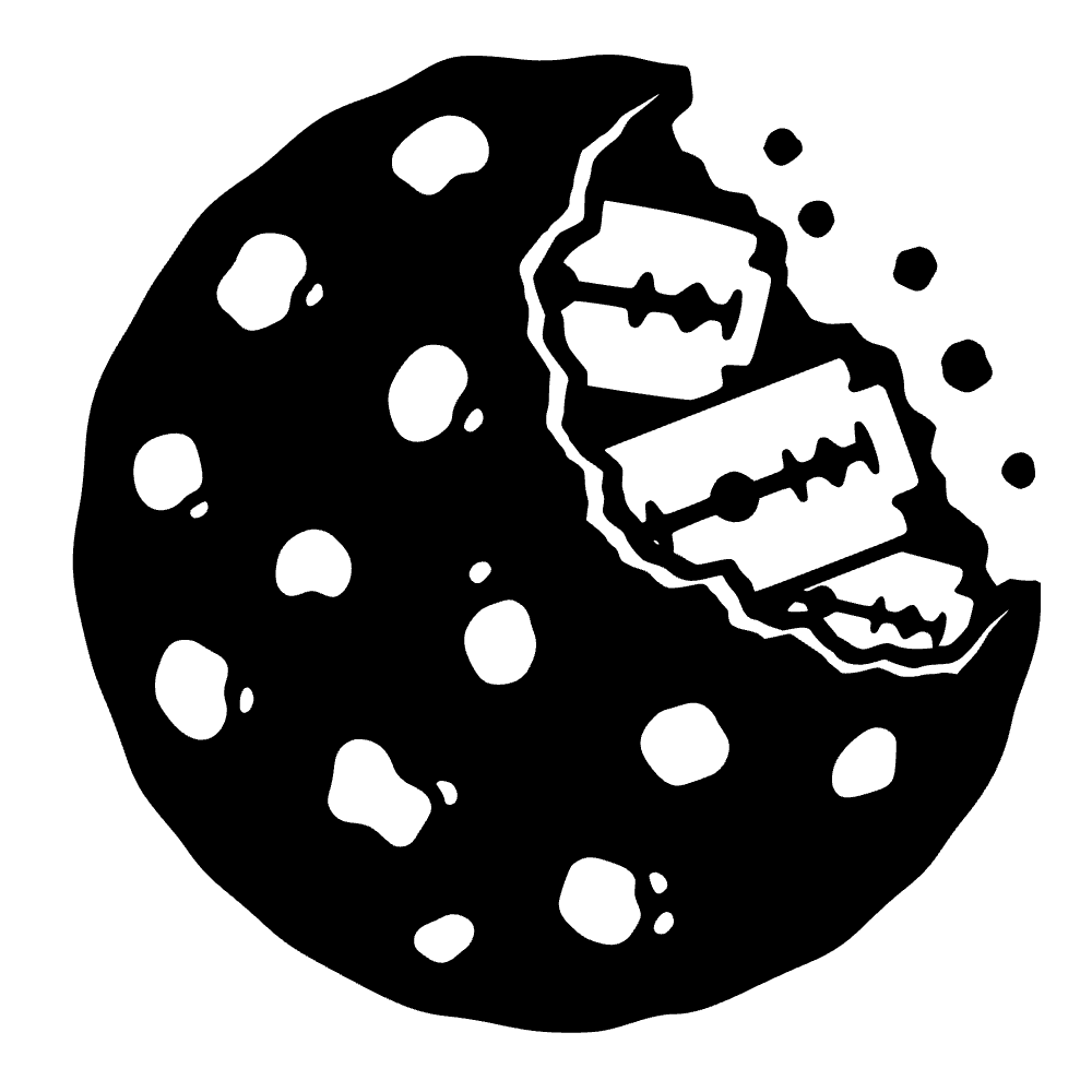 Galleta mordida — archivo SVG