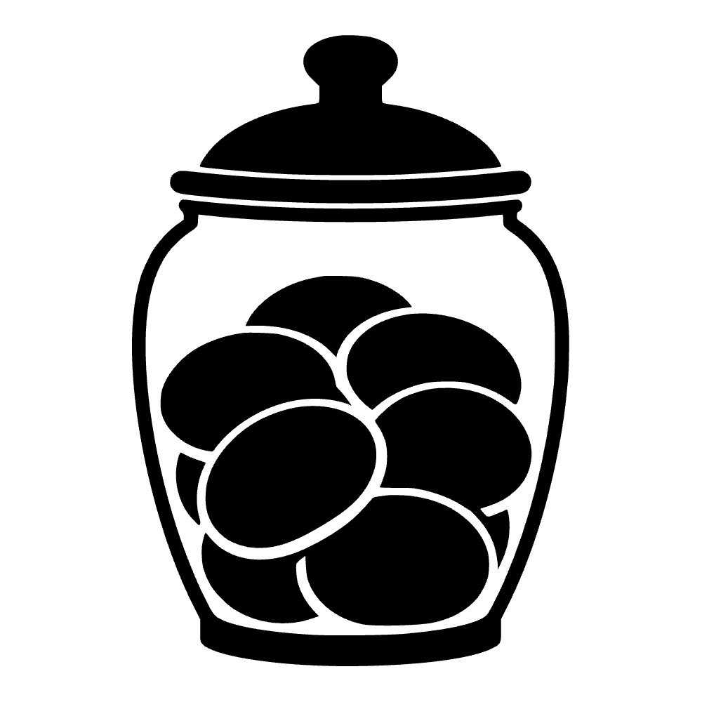 Tarro de galletas — archivo SVG