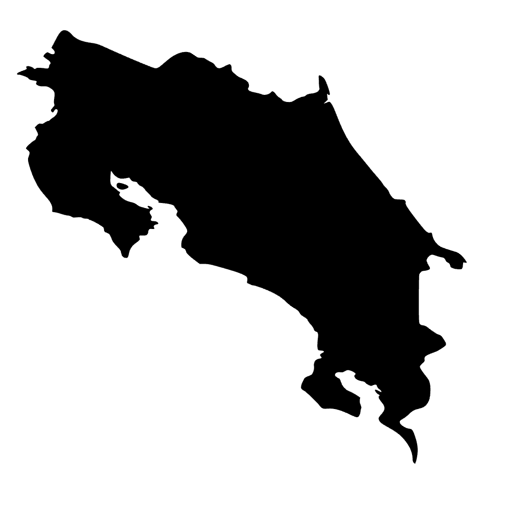 Mapa de Costa Rica — archivo SVG