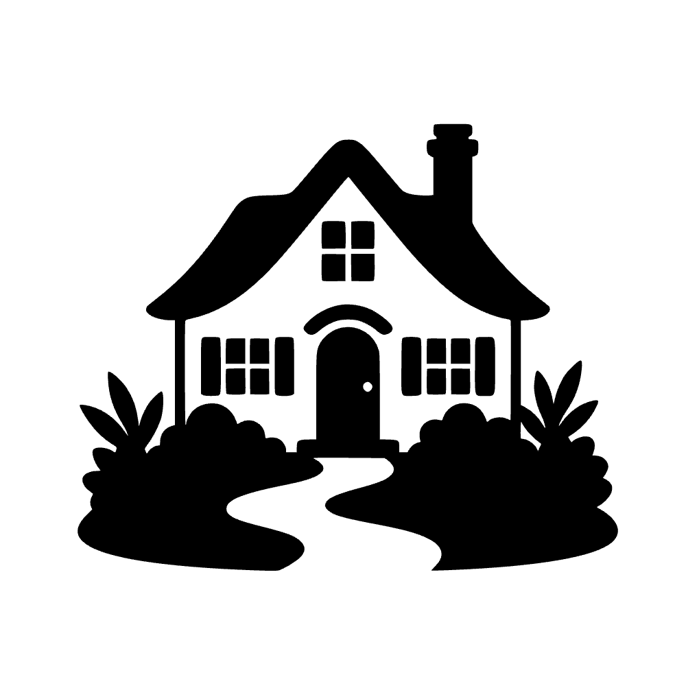 Casa acogedora — archivo SVG