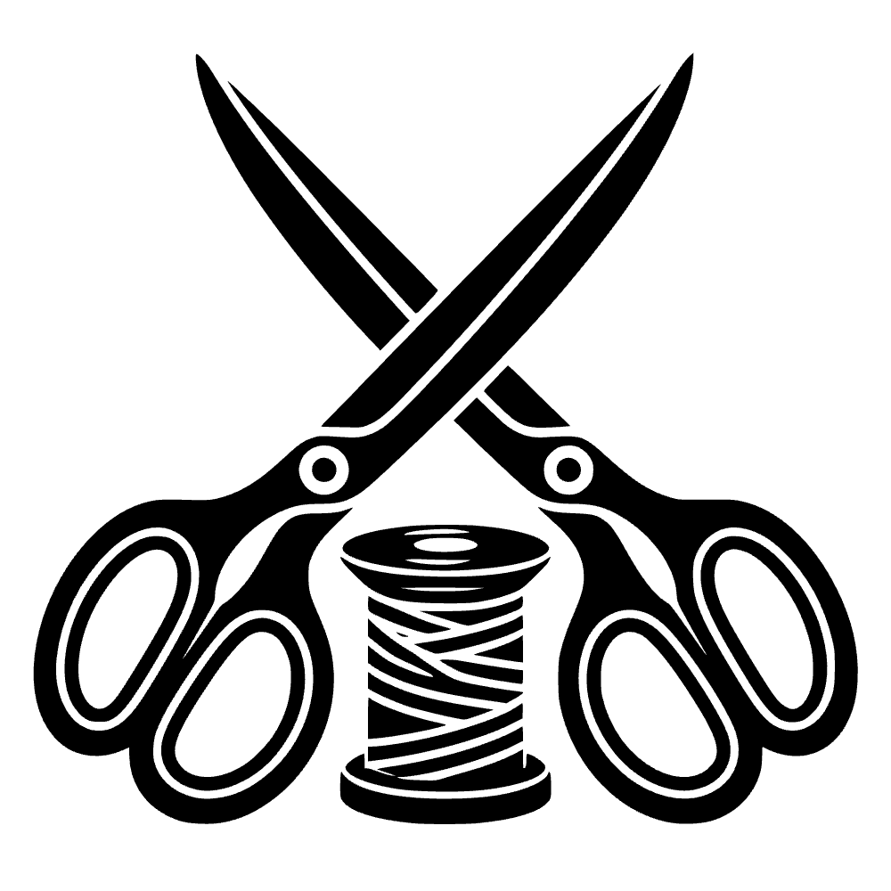 Icono de tijeras cruzadas — archivo SVG