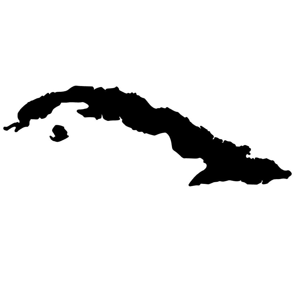 Mapa de Cuba — archivo SVG
