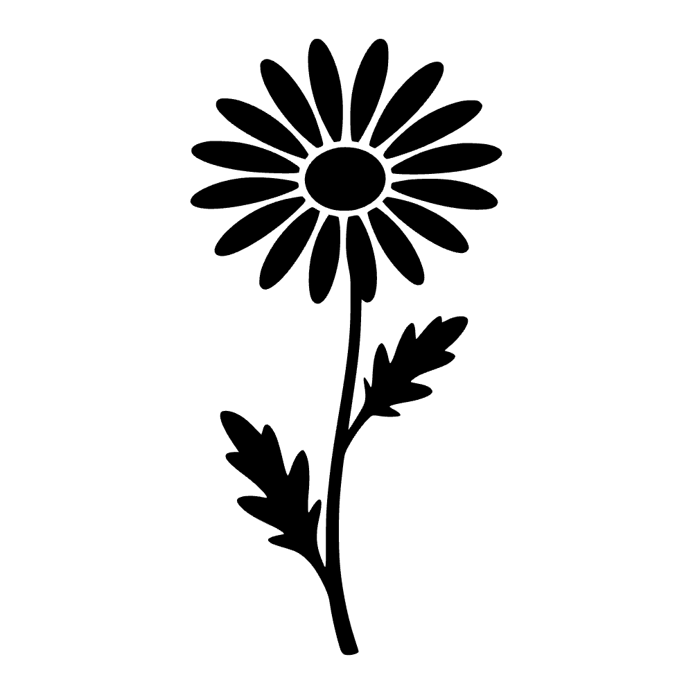 Tallo de margarita — archivo SVG