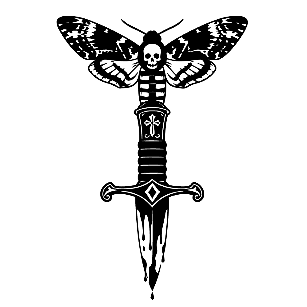 Polilla de la muerte — archivo SVG