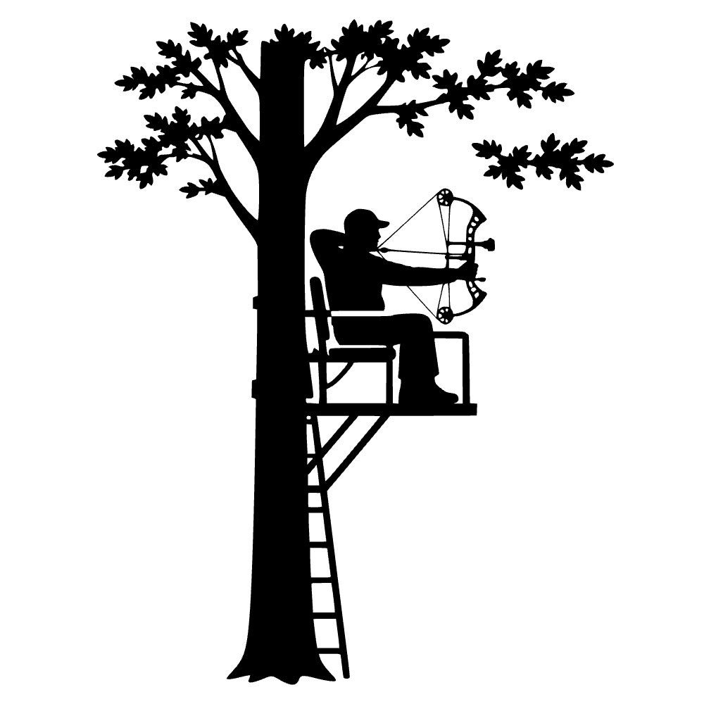 Puesto de cazador de ciervos — archivo SVG
