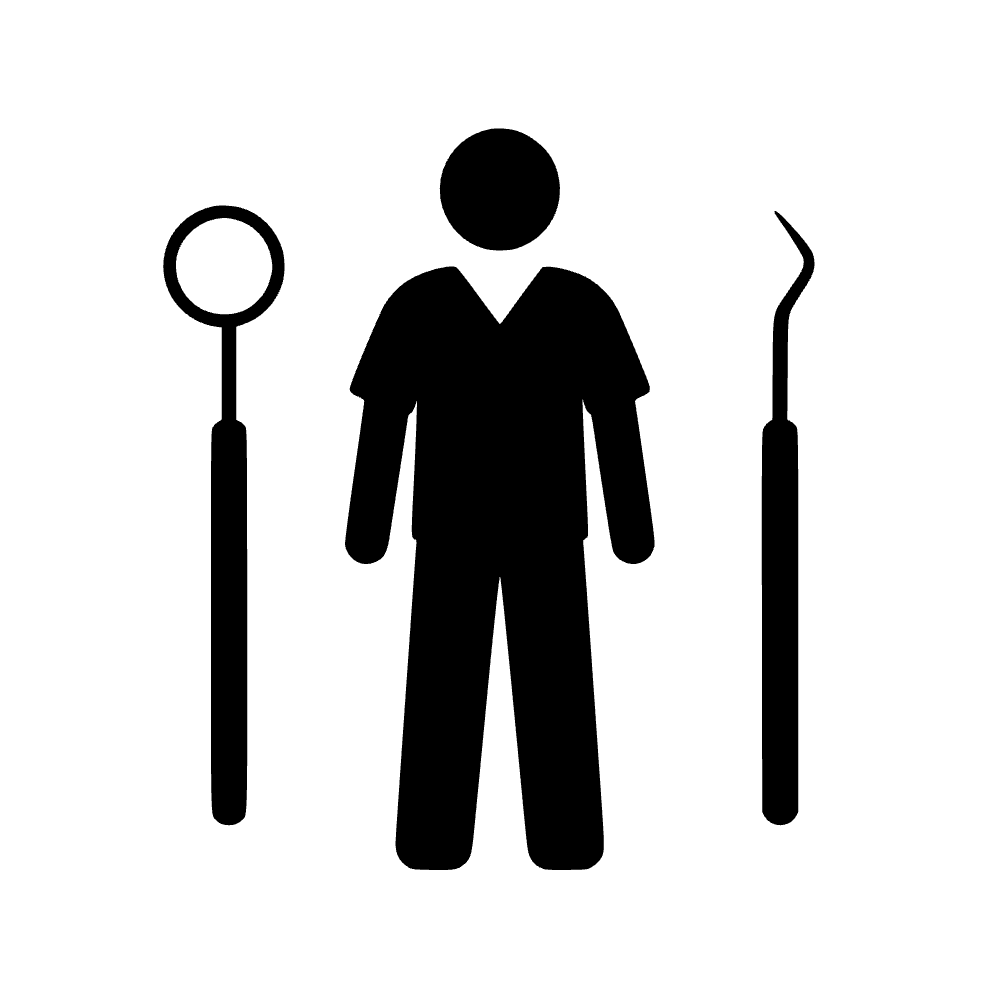 Icono de herramientas de dentista — archivo SVG