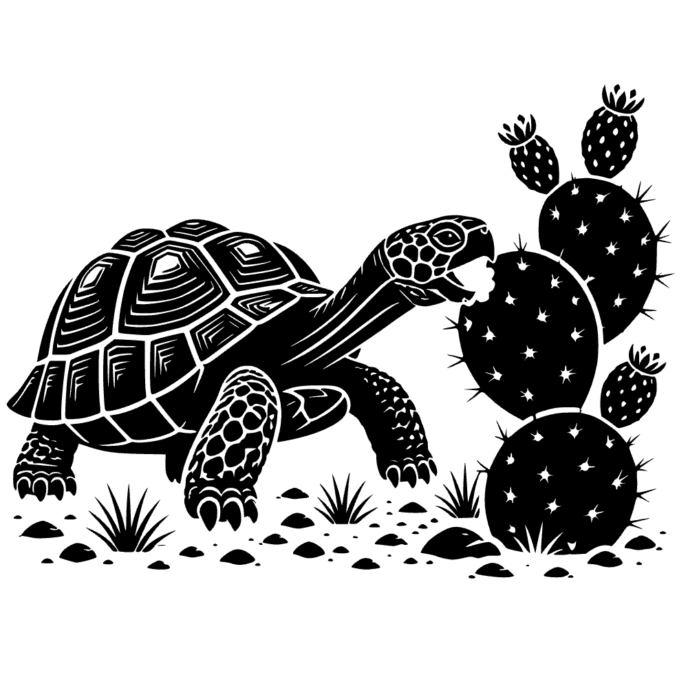 Tortuga del desierto — archivo SVG