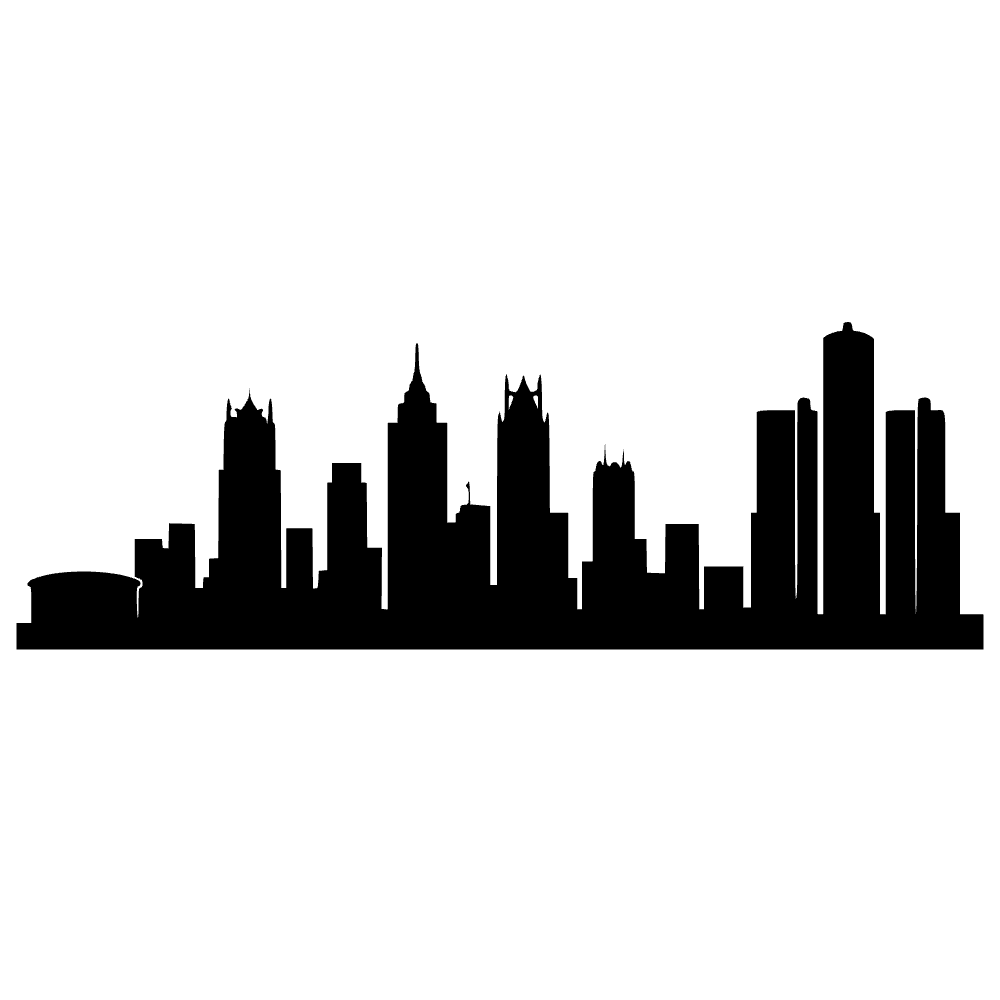 Horizonte de Detroit — archivo SVG