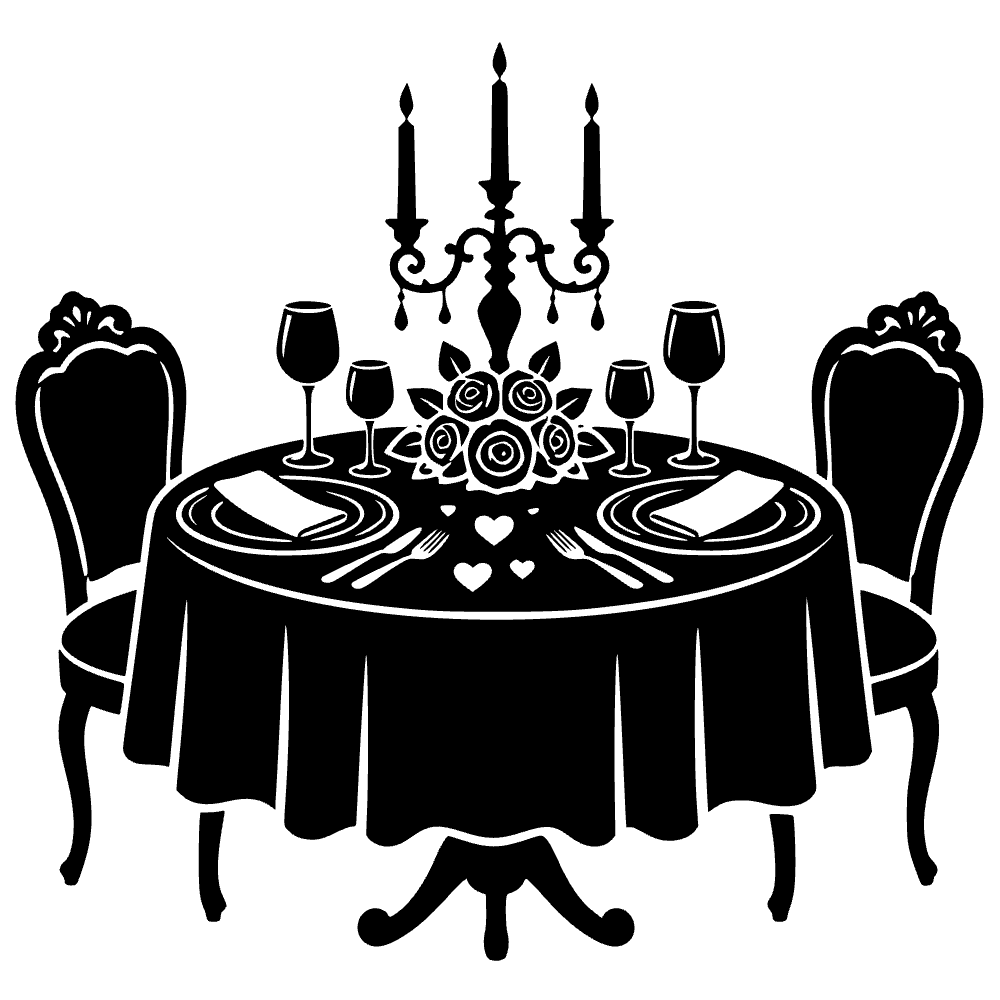 Mesa de comedor — archivo SVG