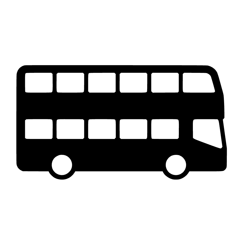 Autobús de dos pisos — archivo SVG