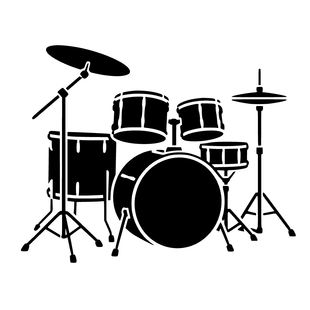 Batería de música — archivo SVG
