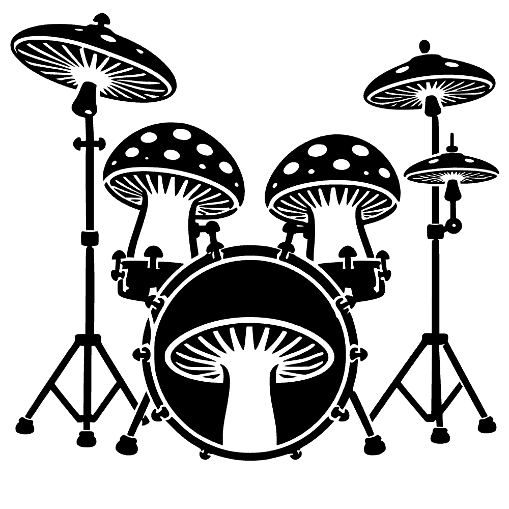 Drum Set Made Giant SVG cut file preview